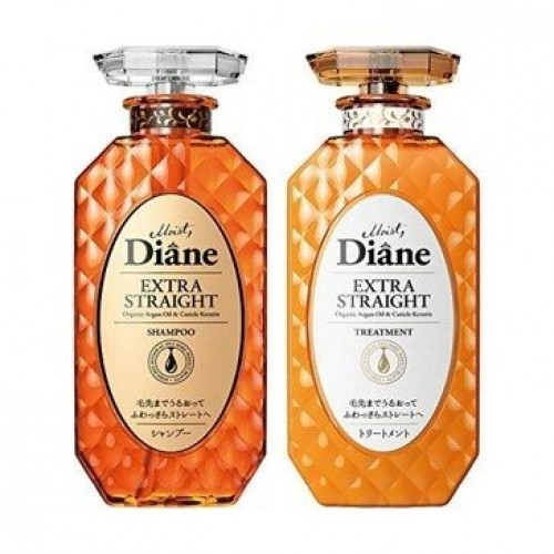 Moist Diane黛丝恩 抚平毛躁滋润顺滑摩洛哥油洗护套组 450ml+450ml 野莓果香